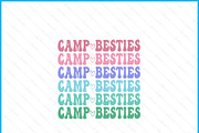 Camp Besties Groovy Crew SVG PNG, a Graphic by Creativeusart (Thumbnail 2 of 4)