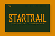 Startrail Futuristic Retro Family, a Serif Font by Lettertype Studio (Thumbnail 10 of 15)