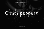 Chili peppers - Musicly, a Font by portype (Thumbnail 1 of 5)