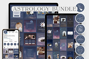 Astrology Instagram Canva Templates, a Social Media Template by Story Native (Thumbnail 1 of 8)