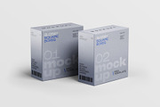 Square Box Packaging Mockup Set, a Packaging Mockup by mockupatelier (Thumbnail 5 of 7)