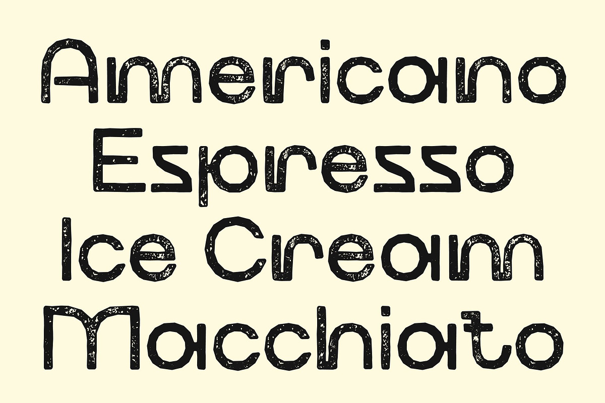 CS Deimos Stamp, a Sans Serif Font by Craft Supply Co. (Photo 3 of 8)