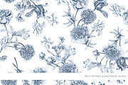 MAGICAL GARDEN (Pattern & motifs), a Pattern Graphic by HannaStudio (Thumbnail 2 of 10)