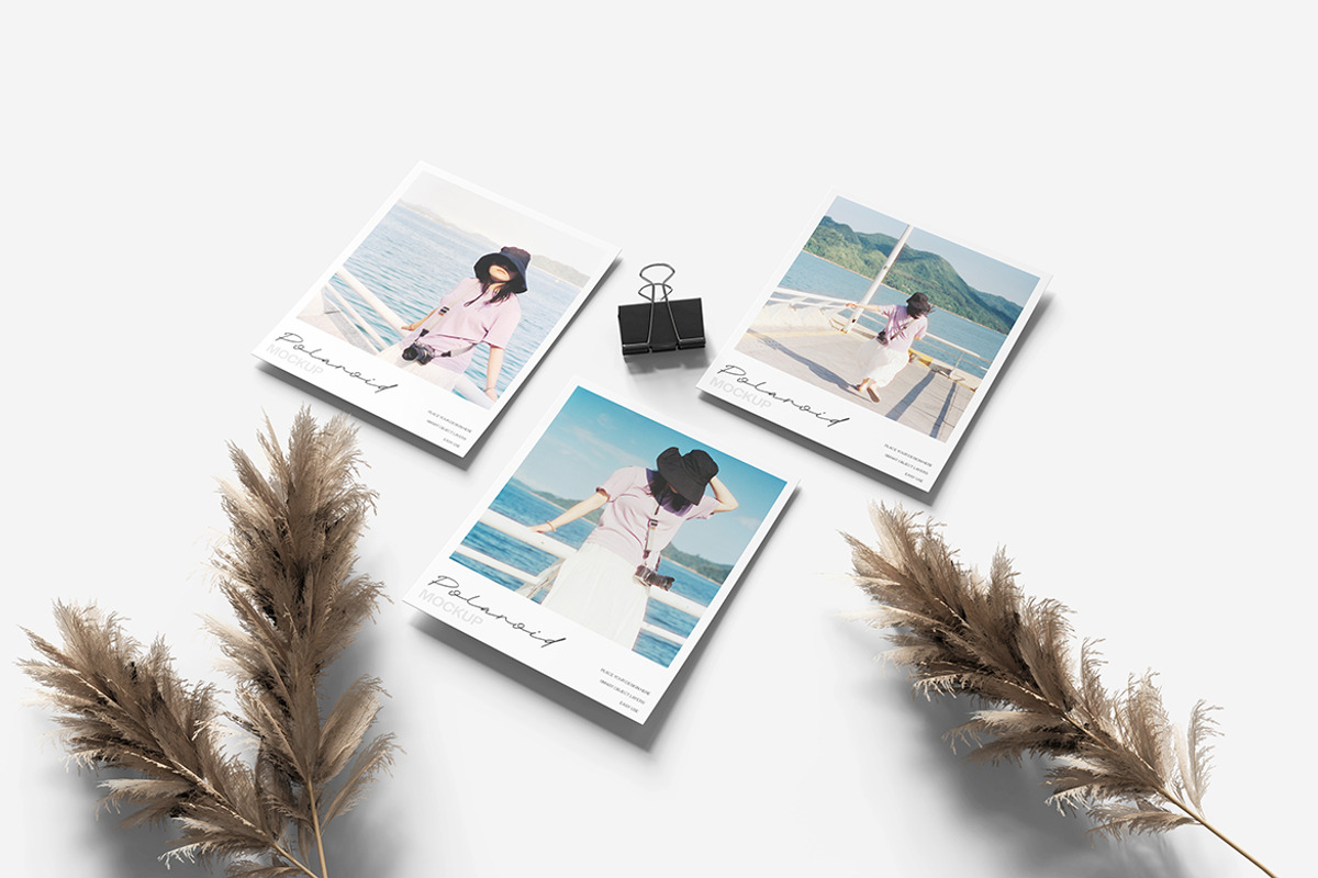 Polaroid Mockup, a Product Mockup by Indah (Photo 5 of 6)