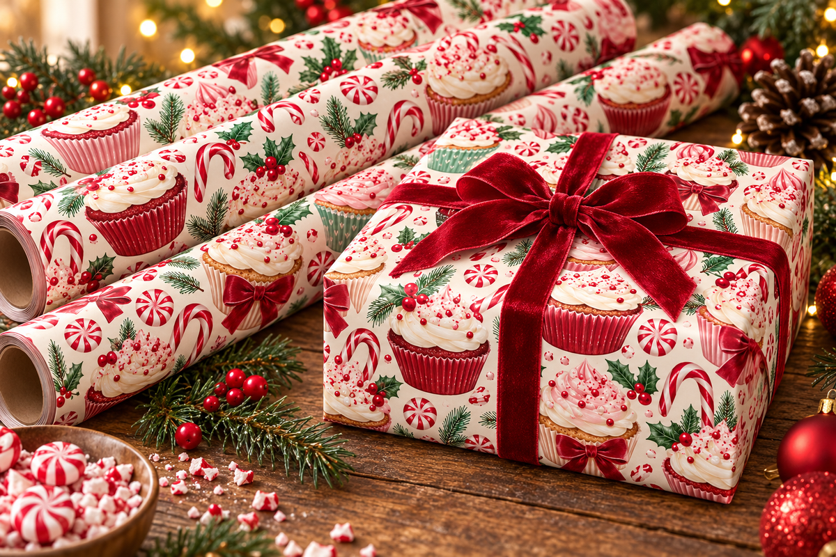 Peppermint Parlor Seamless Patterns, a Pattern Graphic by Colorsfav (Photo 2 of 7)