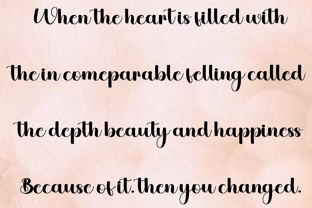 August, a Handwritten Font by InermediaSTUDIO (Photo 6 of 7)