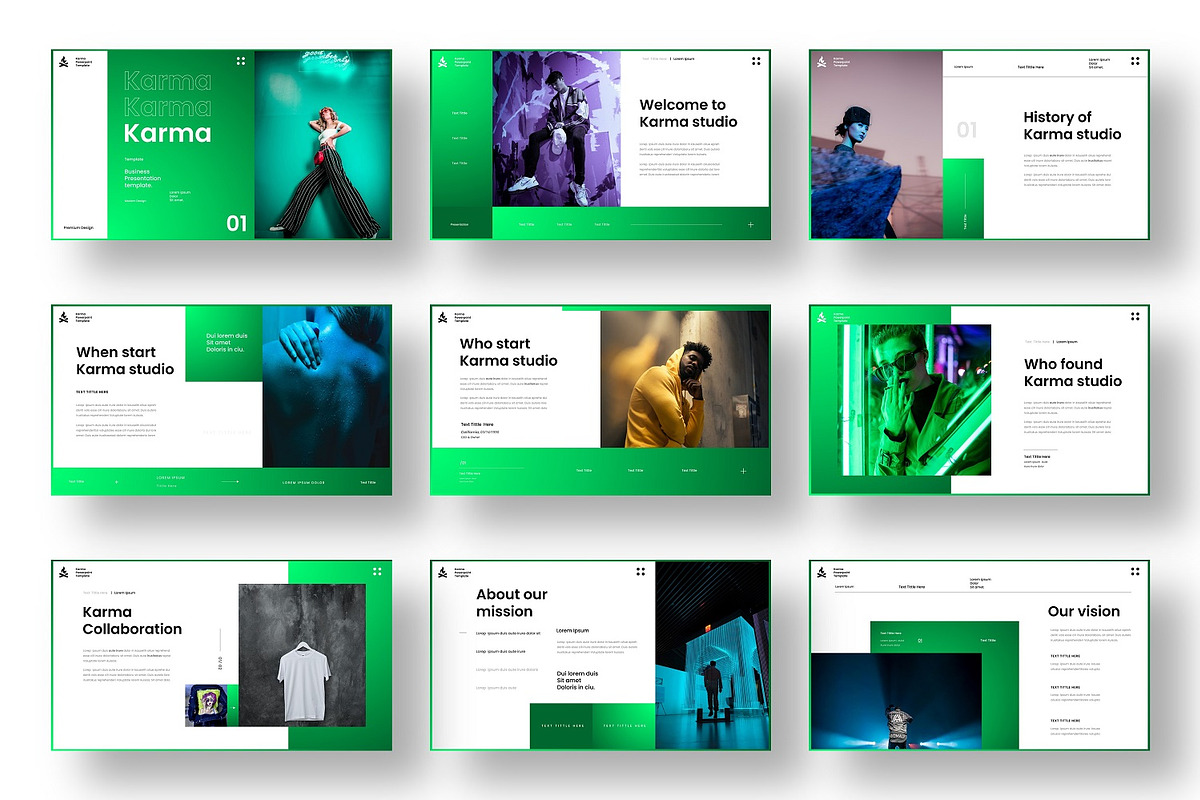 Karma – Business Keynote Template, a Presentation Template by Dens Creative Studio (Photo 2 of 6)