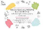 Pencil Pen Handwriting Font, a Script Font by AnkaDrozd (Thumbnail 2 of 6)