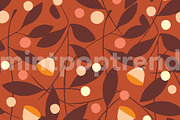 Tea Leaves Seamless Pattern, a Pattern Graphic by Mintpoptrend (Thumbnail 4 of 11)