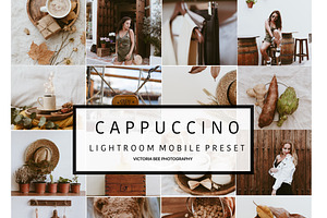 Mobile Lightroom Preset CAPPUCCINO