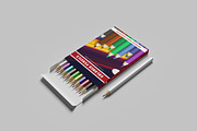 Colored Pencils Mockup, a Pens & Pencil Mockup by AndikaGraphic (Thumbnail 3 of 5)