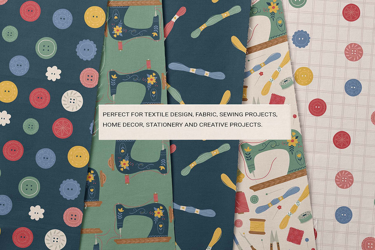 Hand-Drawn Sewing Collection, an Object Illustration by Irina Ostapenko (Photo 6 of 10)