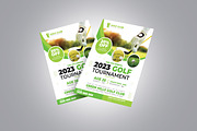 Golf Tournament Flyer Template, a Flyer Template by Designscozy (Thumbnail 4 of 5)