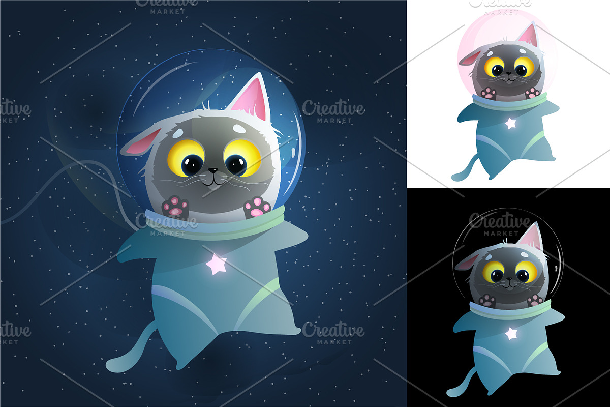 Space Kids Astronaut Dream Bundle, an Animal Illustration by Popmarleo Shop (Photo 18 of 19)