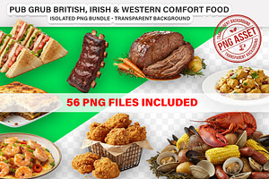 British, Irish & Western Food - PNG