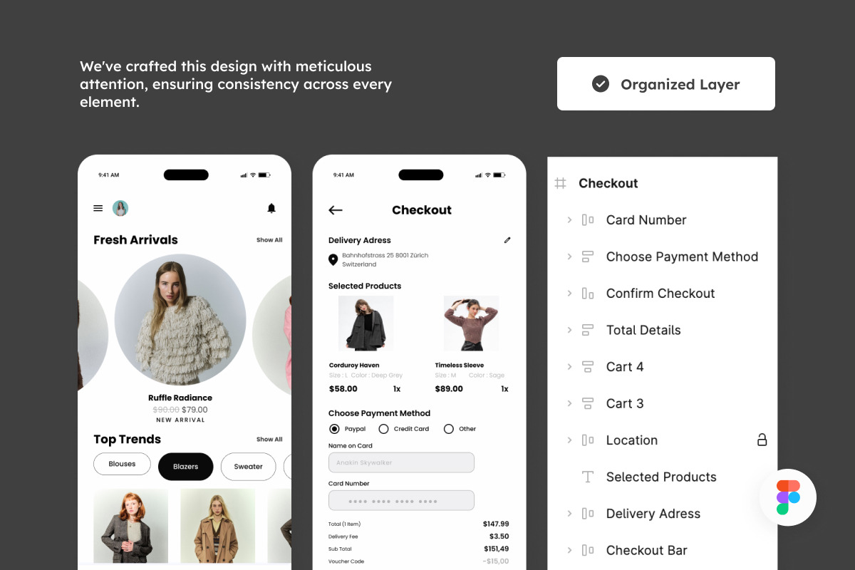 Eclipse - E-Commerce Mobile App, an App Template by productype1 (Photo 2 of 5)