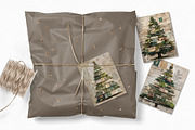 Vintage Christmas Trees, a Decorative Illustration by rileyBgraphics (Thumbnail 4 of 5)