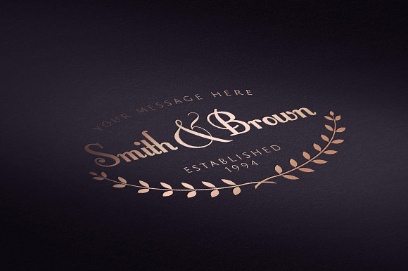 Logo mock-ups template preview 6