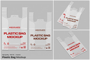 Plastic Bag Mockup, a Packaging Mockup by Unerispace