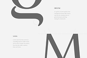 Megante - Classy Font, a Sans Serif Font by Sensatype (Thumbnail 10 of 19)