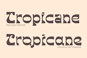 Tropicane - Stylish Typeface, a Font by HeyFonts (Thumbnail 2 of 12)