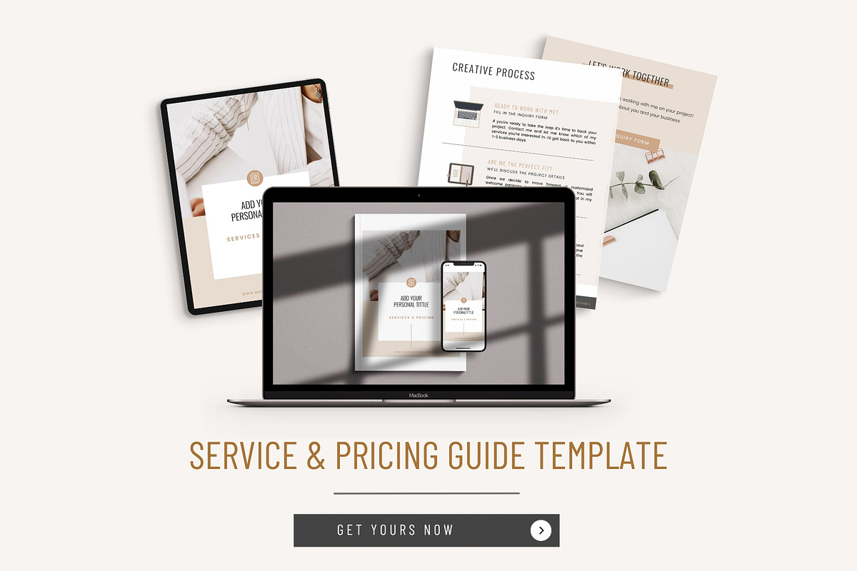 Service & Pricing Guide, a Templates & Theme by Brand & Palms (Photo 6 of 6)