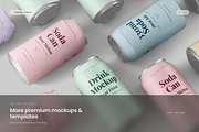 330ml Soda Can Mockup, a Packaging Mockup by Toasin Studio (Thumbnail 7 of 7)