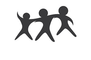 Team group community people logo, a Design Template by LOGOCREATIVE