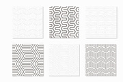 24 Geometric Monochrome Patterns, a Pattern Graphic by Curly_Pat (Thumbnail 2 of 7)