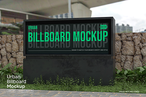 Urban Billboard Mockup, an Advertising Mockup by Permadi Creative