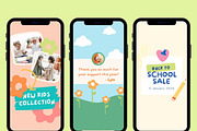 Tiny Tots Story Templates Canva, a Social Media Template by Hell Yeah Designs (Thumbnail 5 of 7)