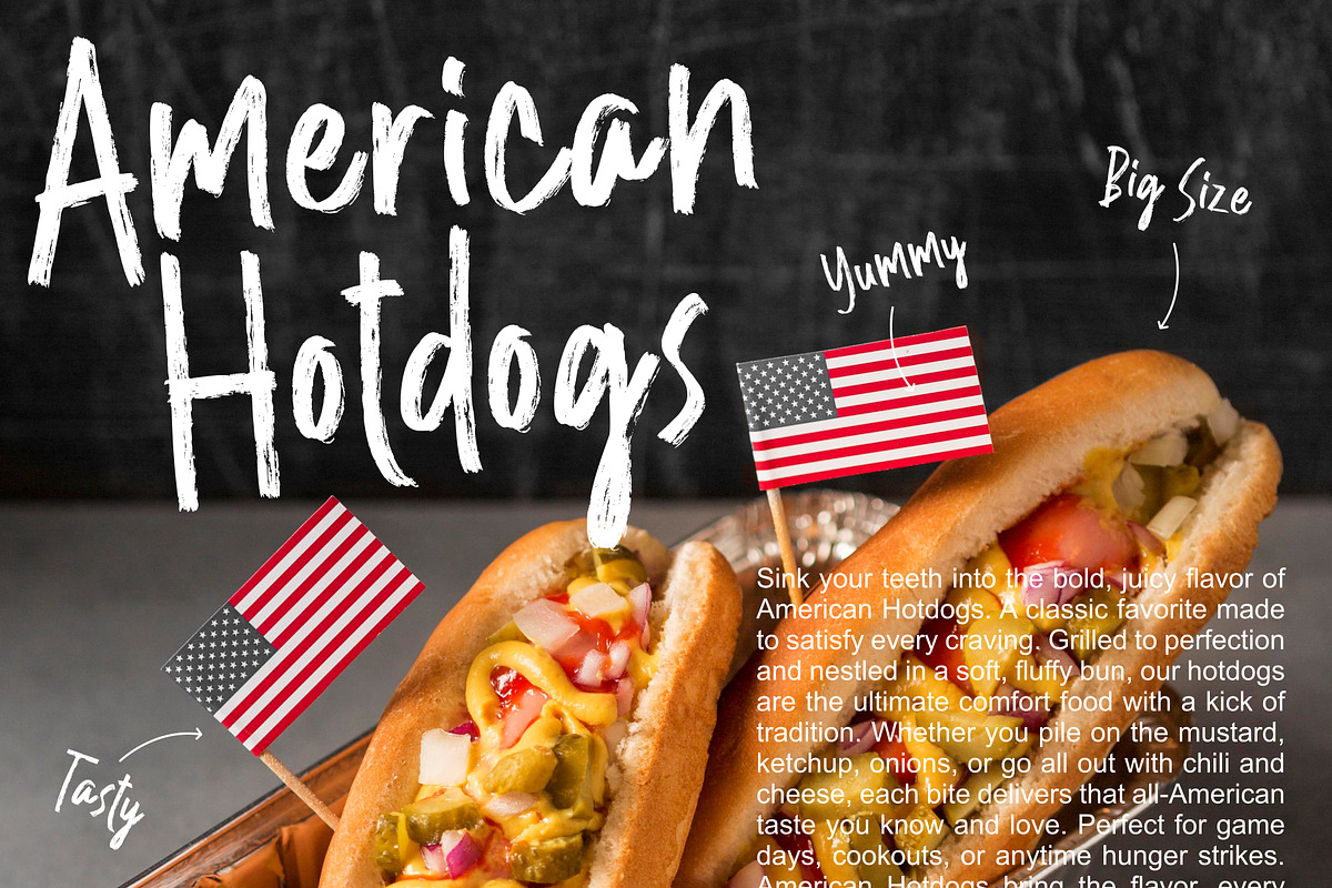 Roasted Beans – Dry Brush Font, a Handwritten Font by VASTARD STUDIO (Photo 4 of 12)