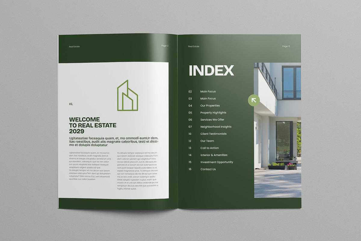 Real Estate Brochure | Canva, a Brochure Template by Pixelpick (Photo 2 of 9)
