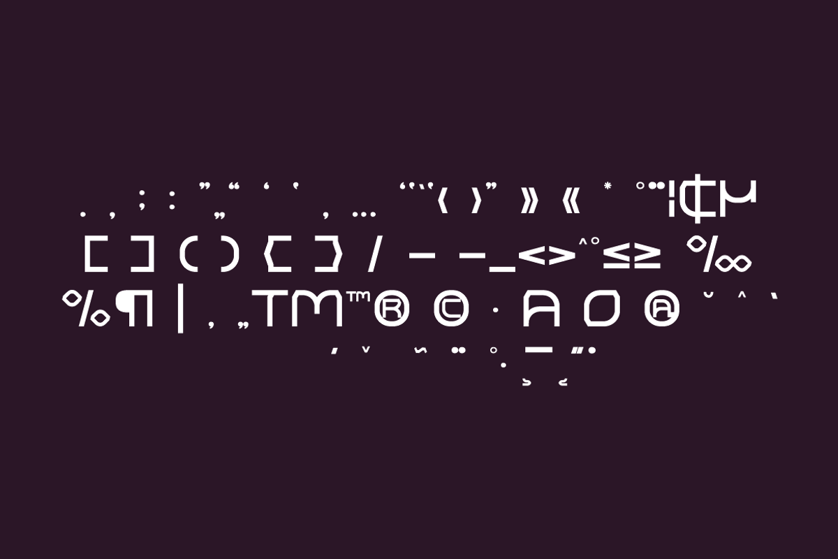 Gisalid - Space Font, a Sans Serif Font by QR Design Studio (Photo 8 of 10)