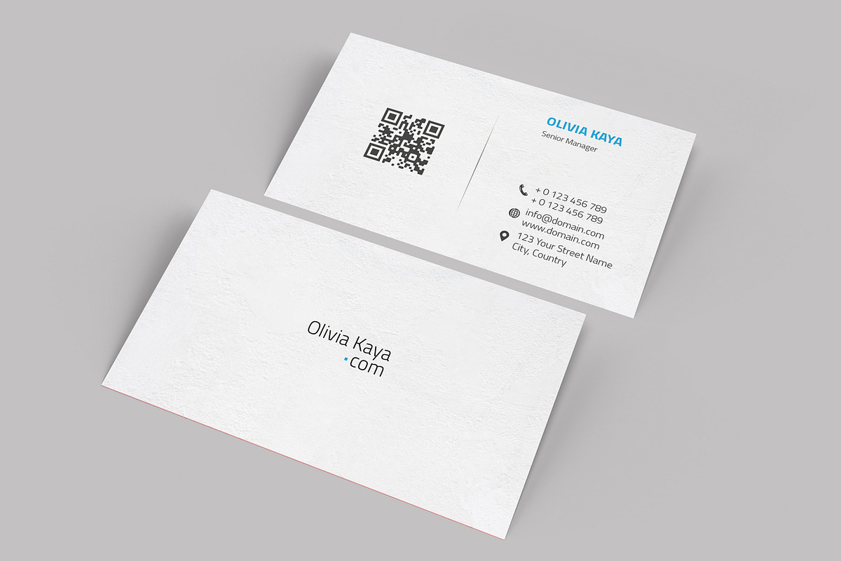 Minimal Business Card, a Business Card Template by designSultan (Photo 1 of 5)