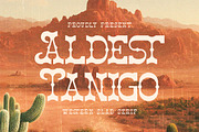 Aldest Tanigo | Western Slab Serif, a Slab Serif Font by Denustudios (Thumbnail 1 of 14)