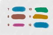20 Gouache Brushes for Procreate, a Brush Add-On by badrusblue (Thumbnail 3 of 7)
