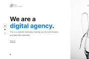 Flux - Creative Portfolio Website, a HTML Template by mivfx (Thumbnail 5 of 5)