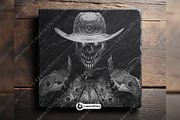 Cyborg Cowboy Man-Machine Artificial, a Background Graphic by LaseredNinja (Thumbnail 6 of 7)