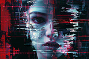 90 Glitch faces, a Person Illustration by Handmadefont (Thumbnail 25 of 94)