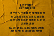Retrera - Grunge Display Font, a Handwritten Font by Letterara (Thumbnail 12 of 14)