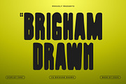 CS Brigham Drawn, a Sans Serif Font by Craft Supply Co. (Thumbnail 1 of 8)