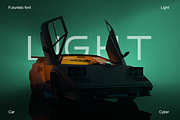Felbion – Futuristic Display Font, a Sans Serif Font by Vadovastd (Thumbnail 6 of 9)