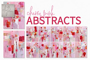 Cherry Pink Abstracts, a Decorative Illustration by rileyBgraphics (Thumbnail 1 of 6)