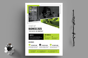 Corporate Business Flyer Template, a Flyer Template by MightyDesign