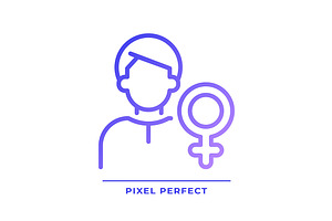 Animus pixel perfect gradient linear, an Icon by IMG Visuals