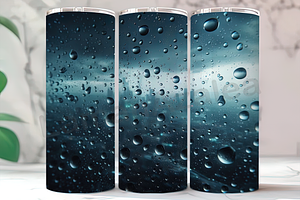 Rainy Window Aesthetic Tumbler, an Arts & Entertainment Photo by LamanAzalea