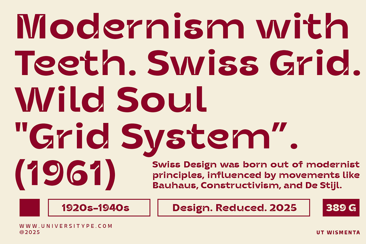 UT Wismenta - Extreme Inktrap Sans, a Sans Serif Font by Universitype (Photo 2 of 15)