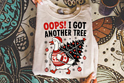 Oops I Got Another Tree Christmas, a Seasonal Illustration by Libby Wishes (Thumbnail 2 of 3)