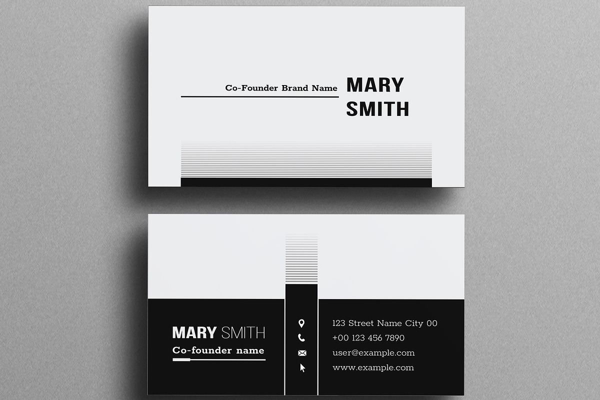 Business Card Template, a Business Card Template by MightyDesign (Photo 2 of 4)